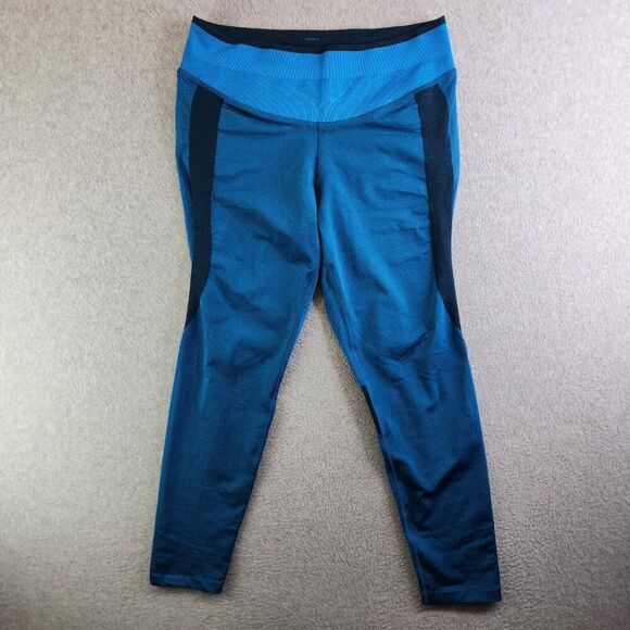 Lululemon Leggings Womens 12 Poolside Seamless Mesh High Rise Training Tight 25" - Picture 13 of 13